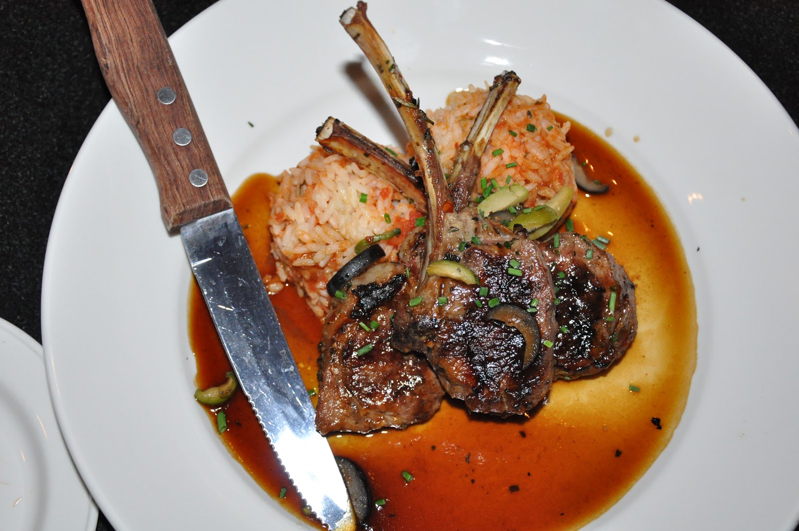 Food You Ought to Try Before You Die Grilled Lamb Chops with Sofrito Rice & Olive Jus at TWIST