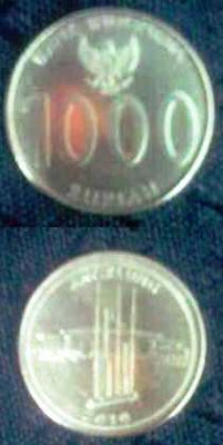uang logam baru Rp 1000