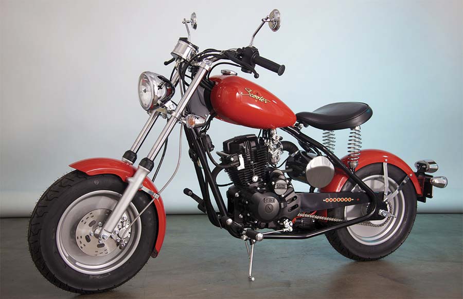 Reproduction Of The Classic Mustang Motorcycle