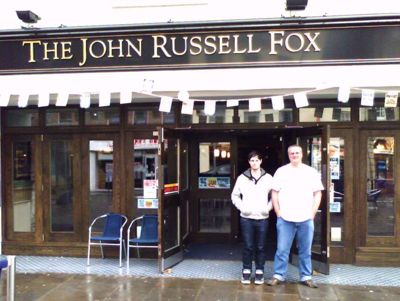 The Beer and Burger The John Russell Fox Andover