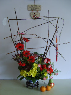 Flower Flaire: Chinese New Year Arrangement