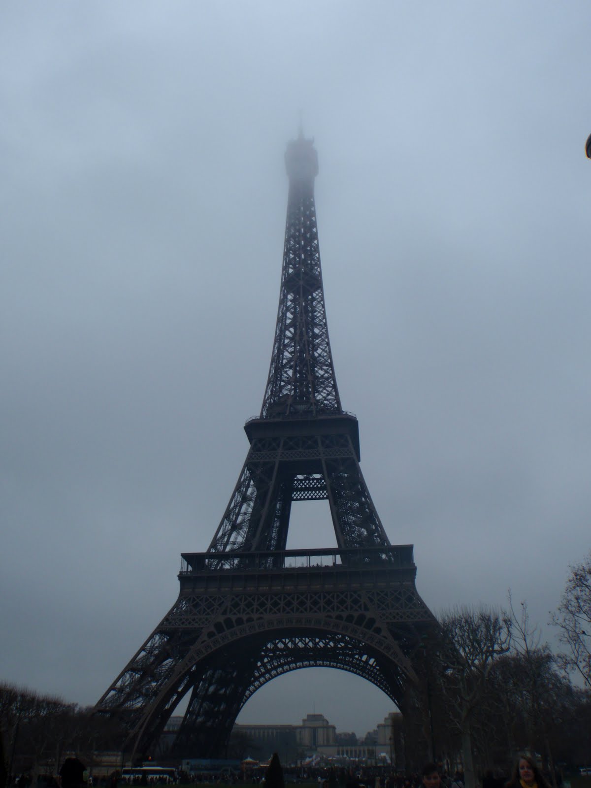 Paris Tour Eiffel Сумерки