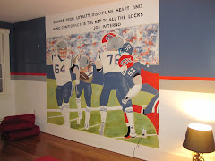 New England Patriots Mural