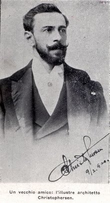 Alejandro Christophersen en 1900