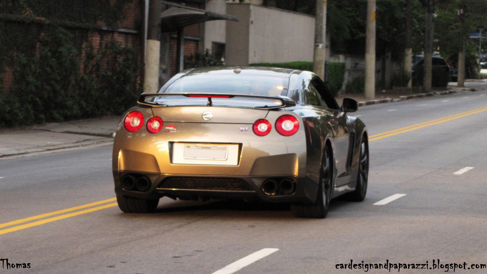 Car Design and Paparazzi: Nissan GT-R R35