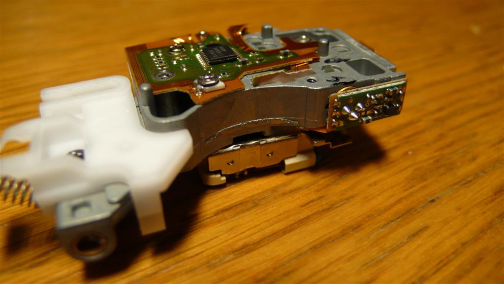 zero fidelity CNC: Gutting a DVD burner for it's laser