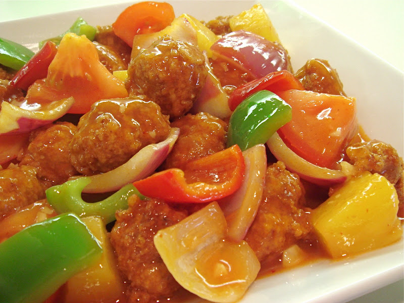 Meatballs With Sweet And Sour Sauce