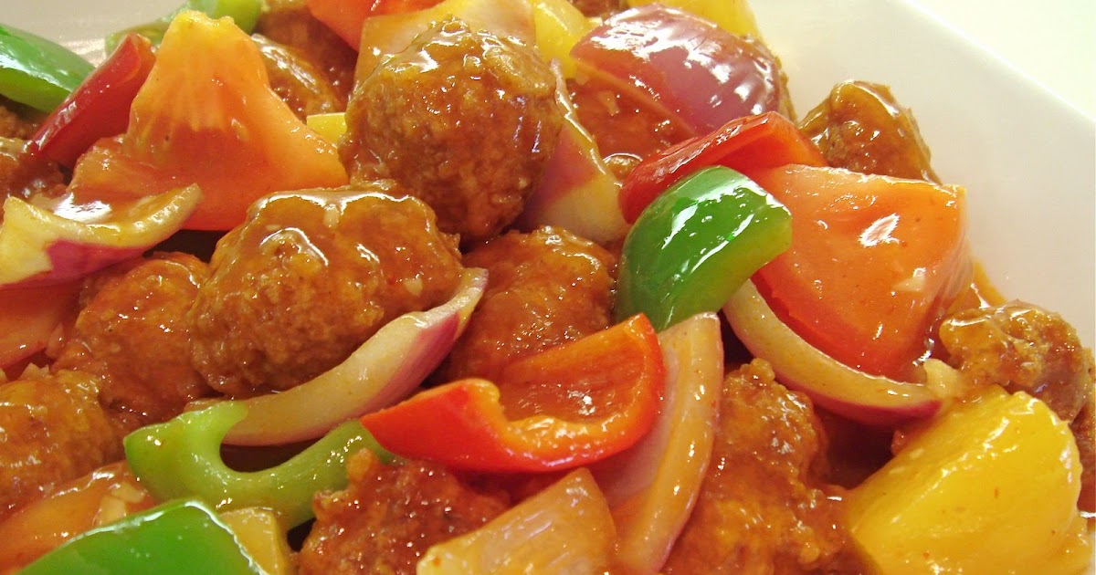 Meatballs With Sweet And Sour Sauce