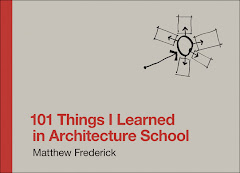 °101 things I learned in architecture school