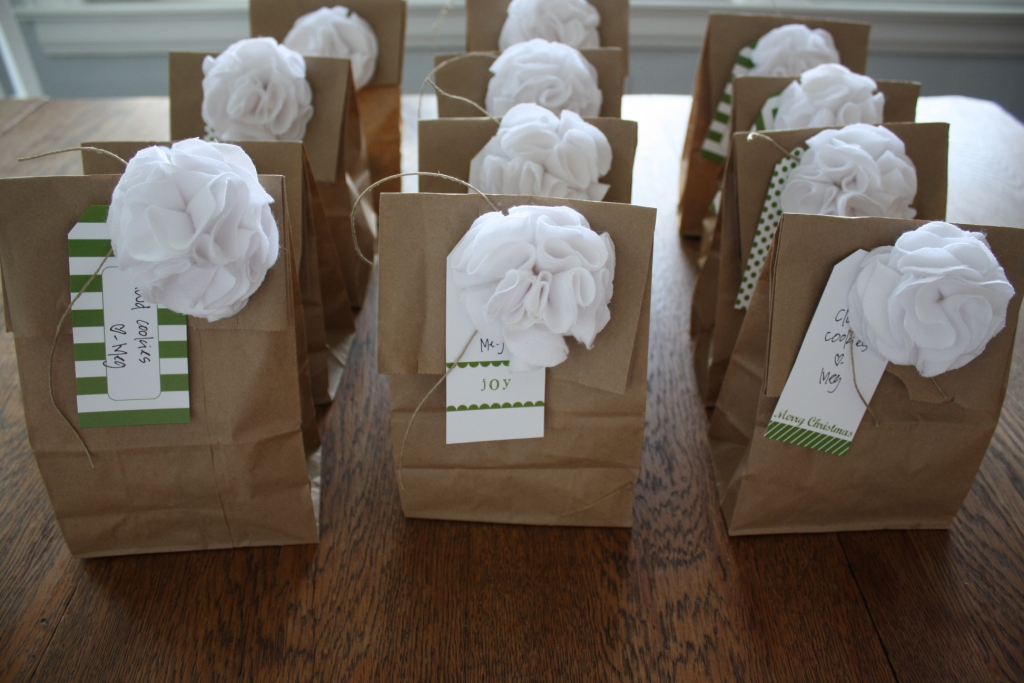 A Barefoot Day Cookie Exchange Bags