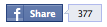 Boutons partage Facebook : Version horizontal avec compteur Boutons partage Facebook : Version horizontal avec compteur