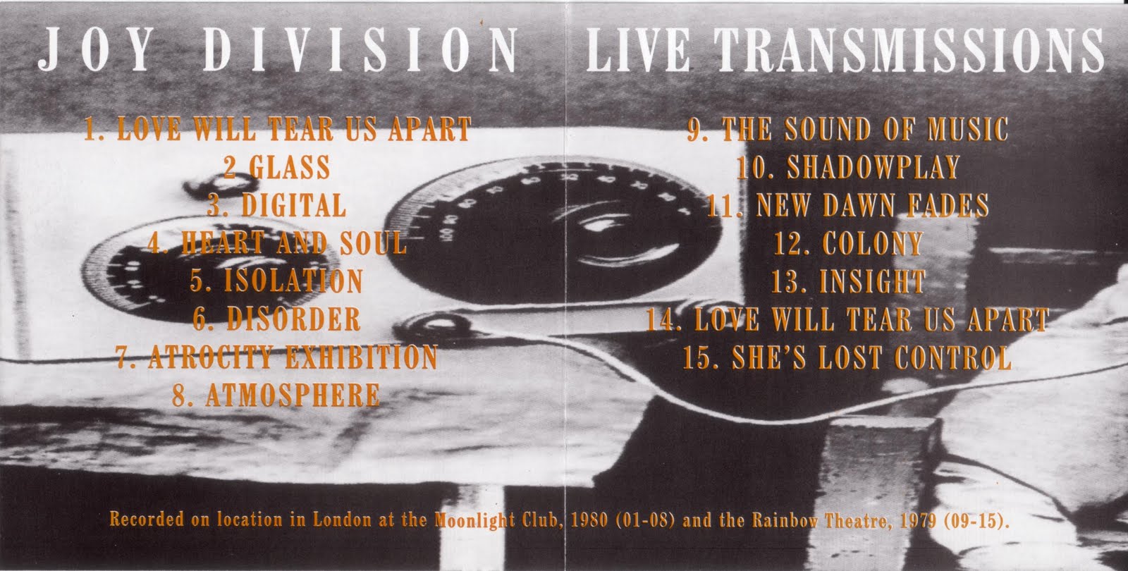 Joy Division Bootlegs Joy Division Live Transmissions 1979/80 256kb