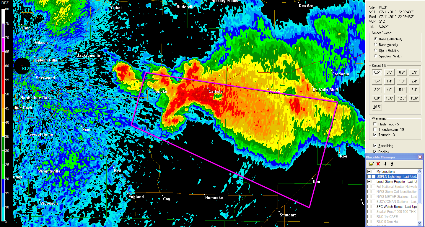 The Original Weather Blog Impressive Tornadic Supercell East of Little