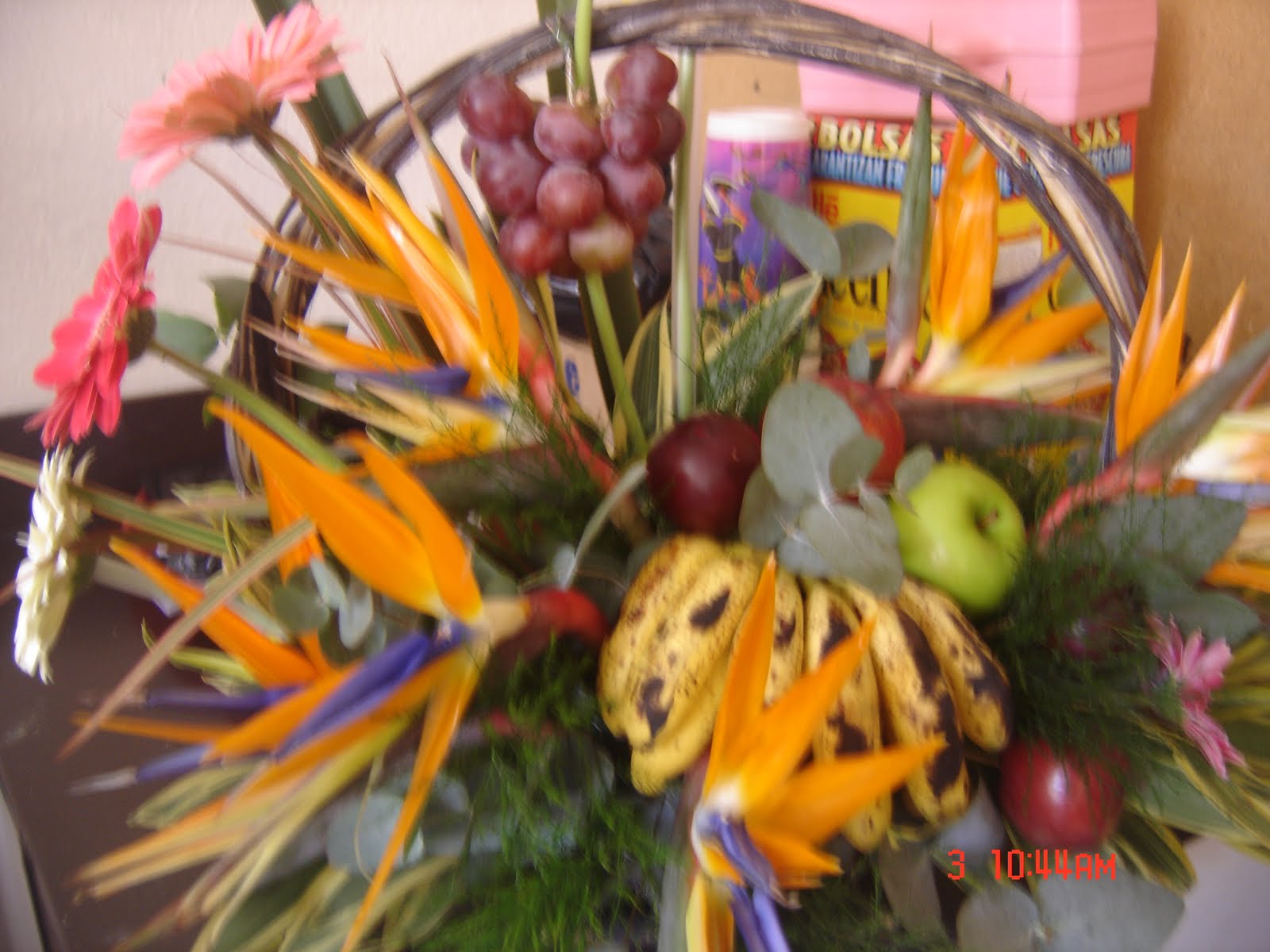 MANUALIDADES: arreglo frutal con frutas