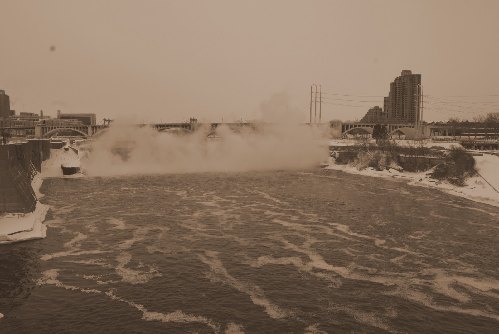 Savoring Servant The mighty COLD Mississippi!