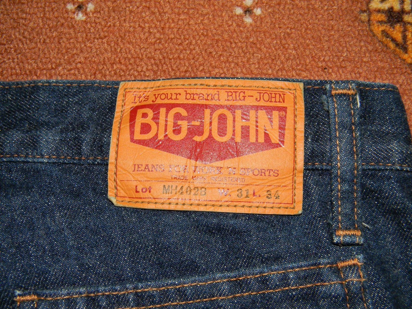 KarOng ClOthing StatiOn: Retro Big John Jean