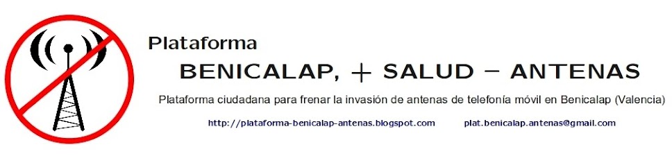 Plataforma BENICALAP, + SALUD - ANTENAS