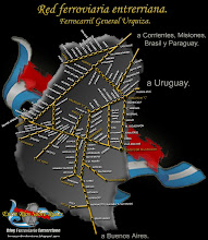 MAPA DE LA RED FERROVIARIA