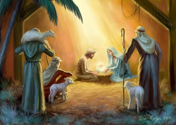 Daniel Rodgers Shepherds At Nativity daniel-rodgers-shepherds-at-nativity