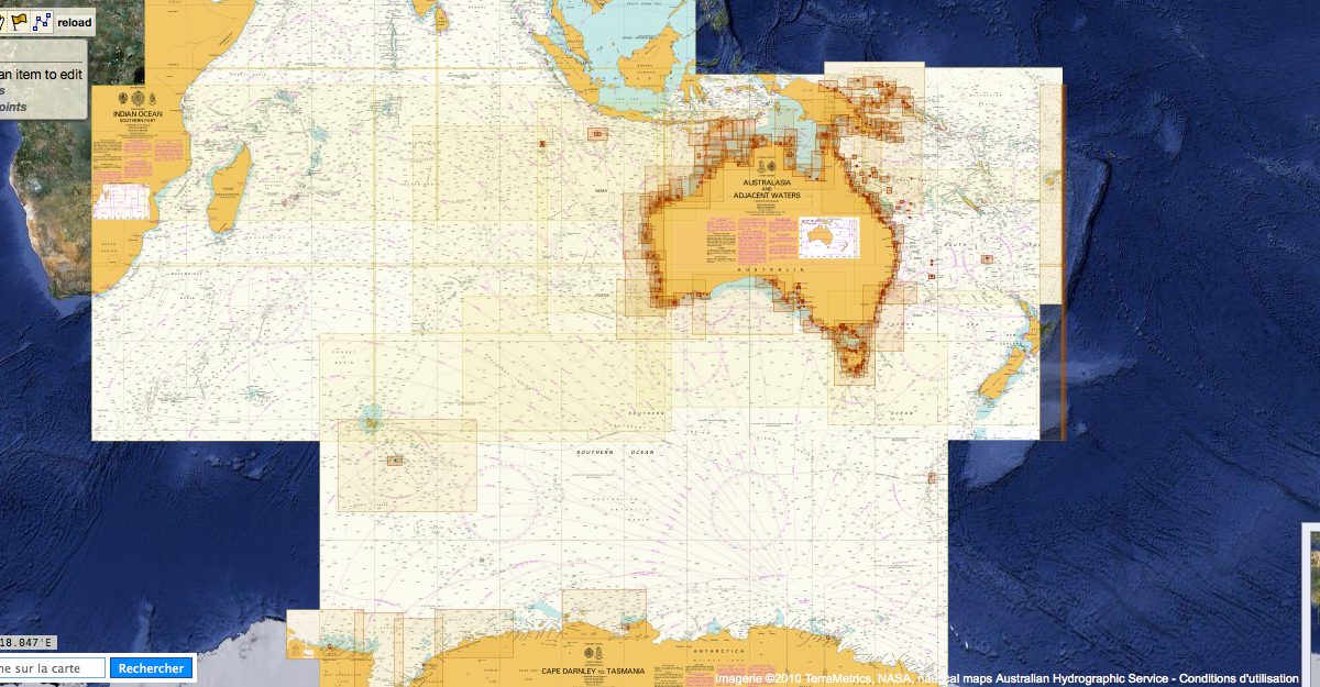 Hydrographic Charts Australia