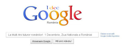 Google 1 Decembrie