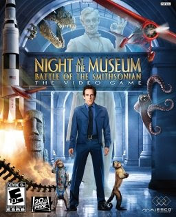 night at the museum, battle of the smithsonian, video game