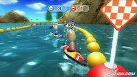 nintendo, Wii, sports resort, water race