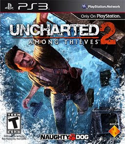 uncharted 2, among thieves, video, game, cover, poster