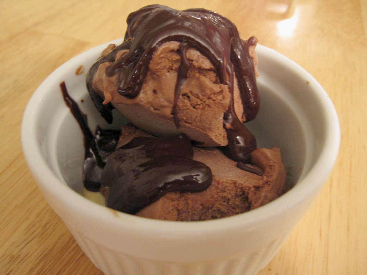 The Scratch Patch Hot Fudge Sauce and Chocolate Ganache Ice Cream