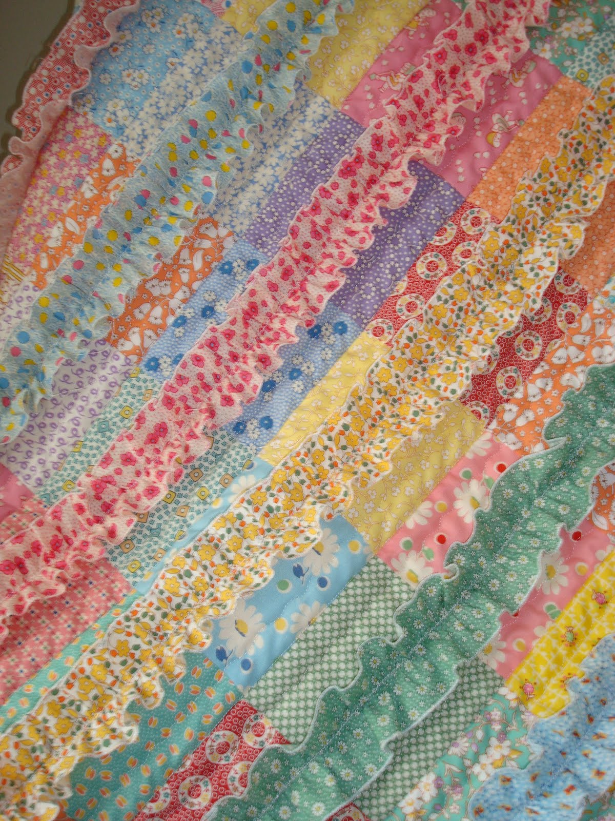 Just Quilts Fluffy Ruffles