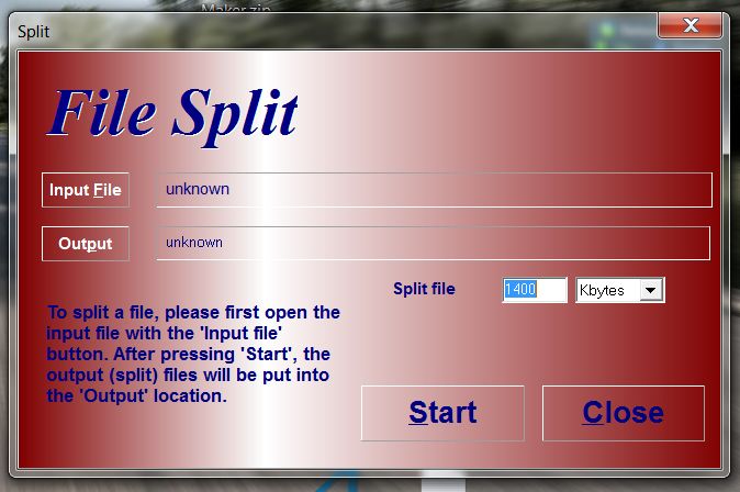 Output file. Input split. mbyte. join input .split. video-input-file.