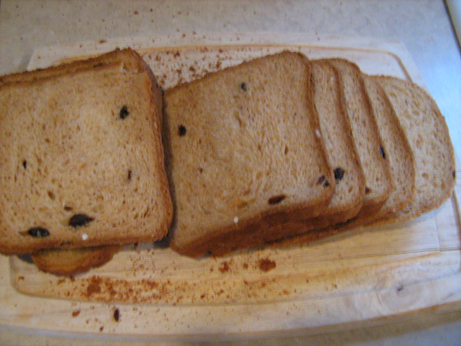 Mum in Bloom Recipe Raisin Bran Bread (Bread Machine)