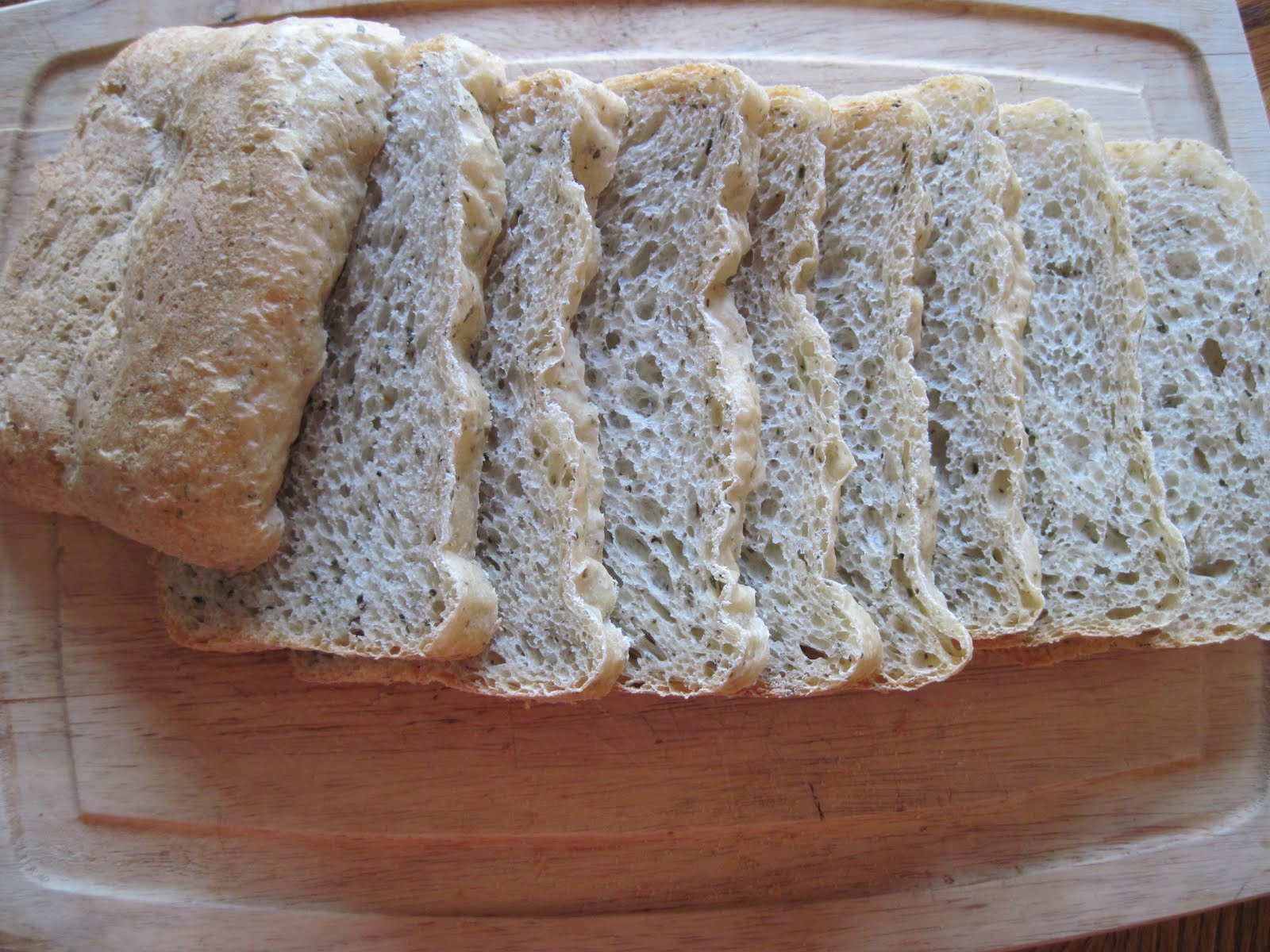 Mum in Bloom Recipe Herb Bread (Bread Machine)