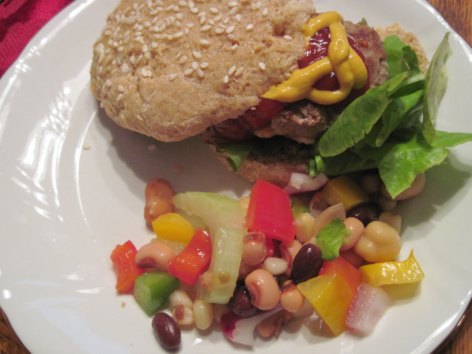 Mum in Bloom Recipe Feta Cheese Turkey Burgers