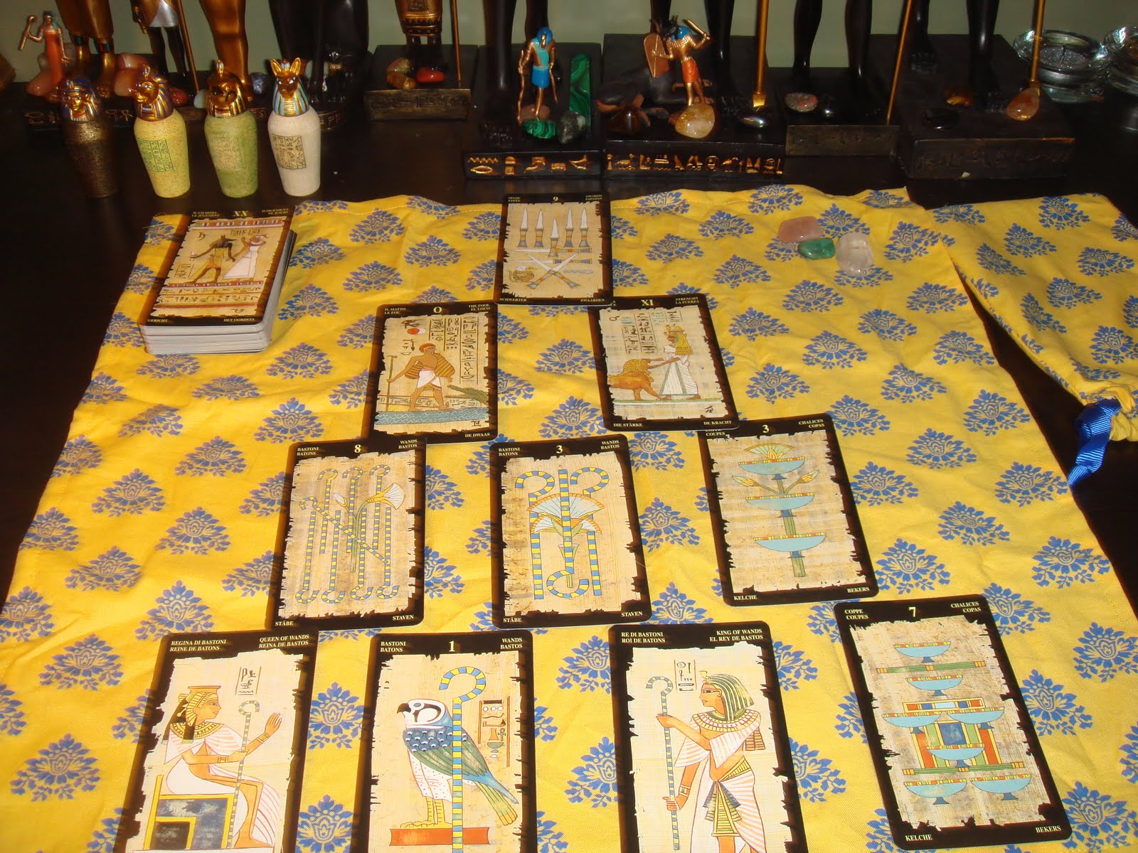 Arcanium: Egyptian Tarot-The Pyramid of Self Identity