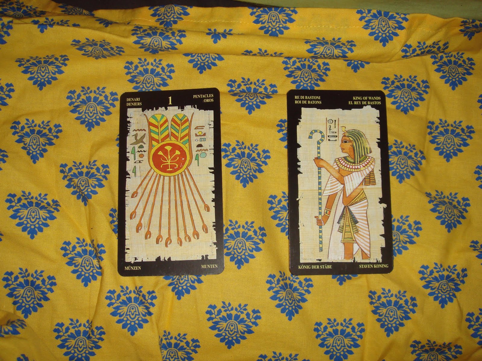 Arcanium Egyptian TarotCard of the Day Variation