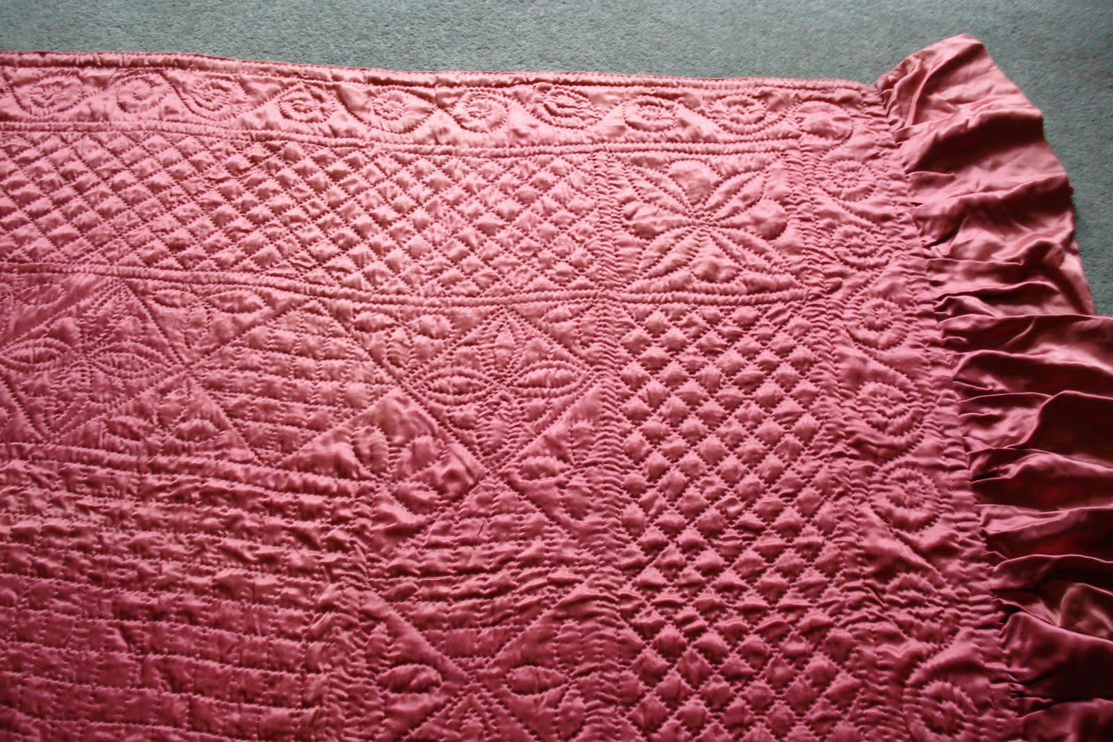 Welsh Quilts Fushia Welsh Quilt