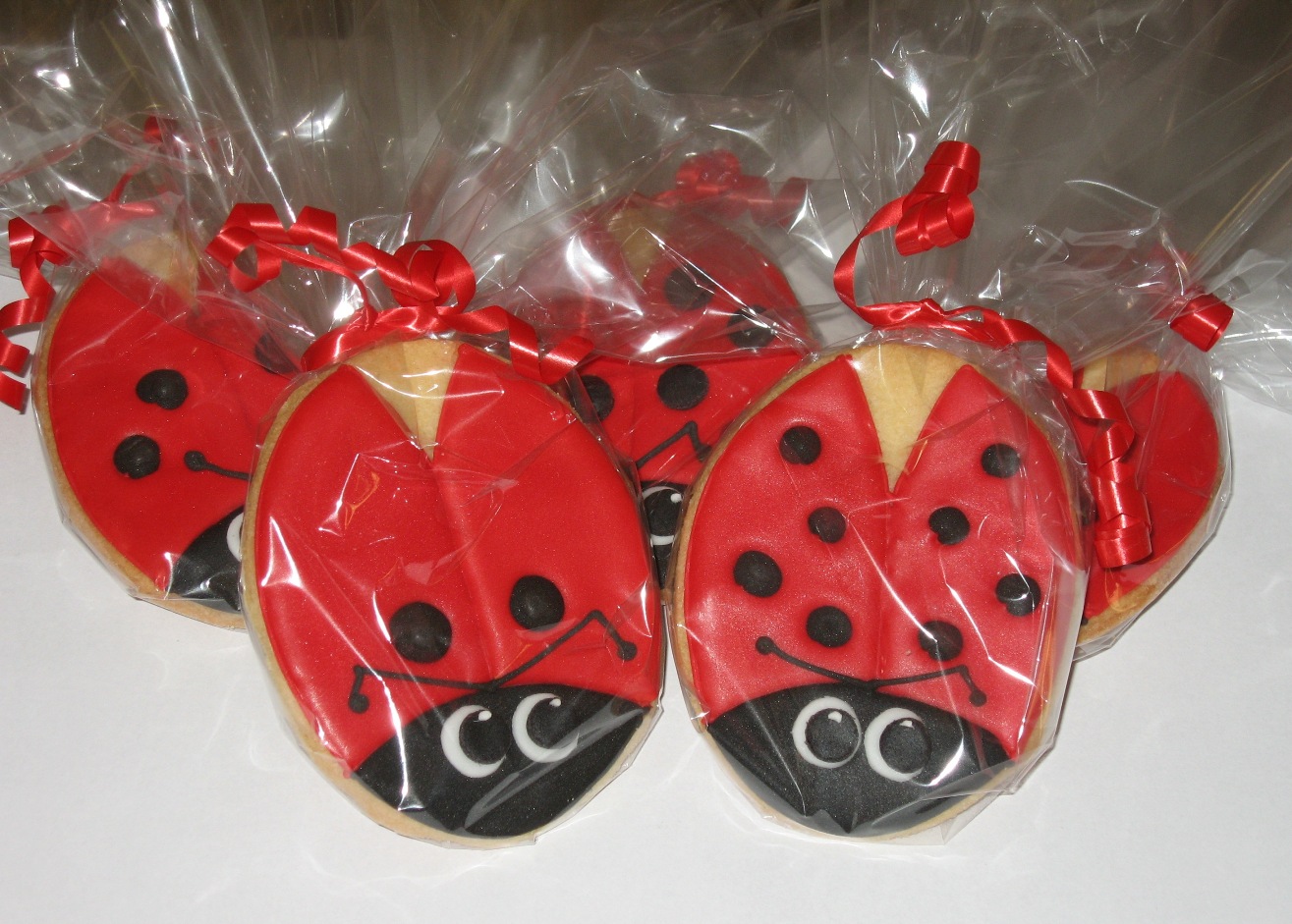Let Them Eat Cake Ladybird Biscuits