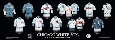 Heritage Uniforms and Jerseys and Stadiums - NFL, MLB, NHL, NBA, NCAA, US  Colleges: Chicago White Sox Franchise History - A Fan's Essentials