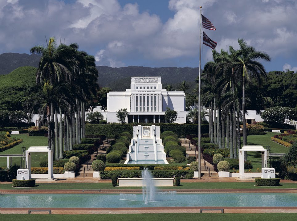 Relicário Inspiração Templo de Laie, Havaí Relicário Inspiração Templo de Laie, Havaí