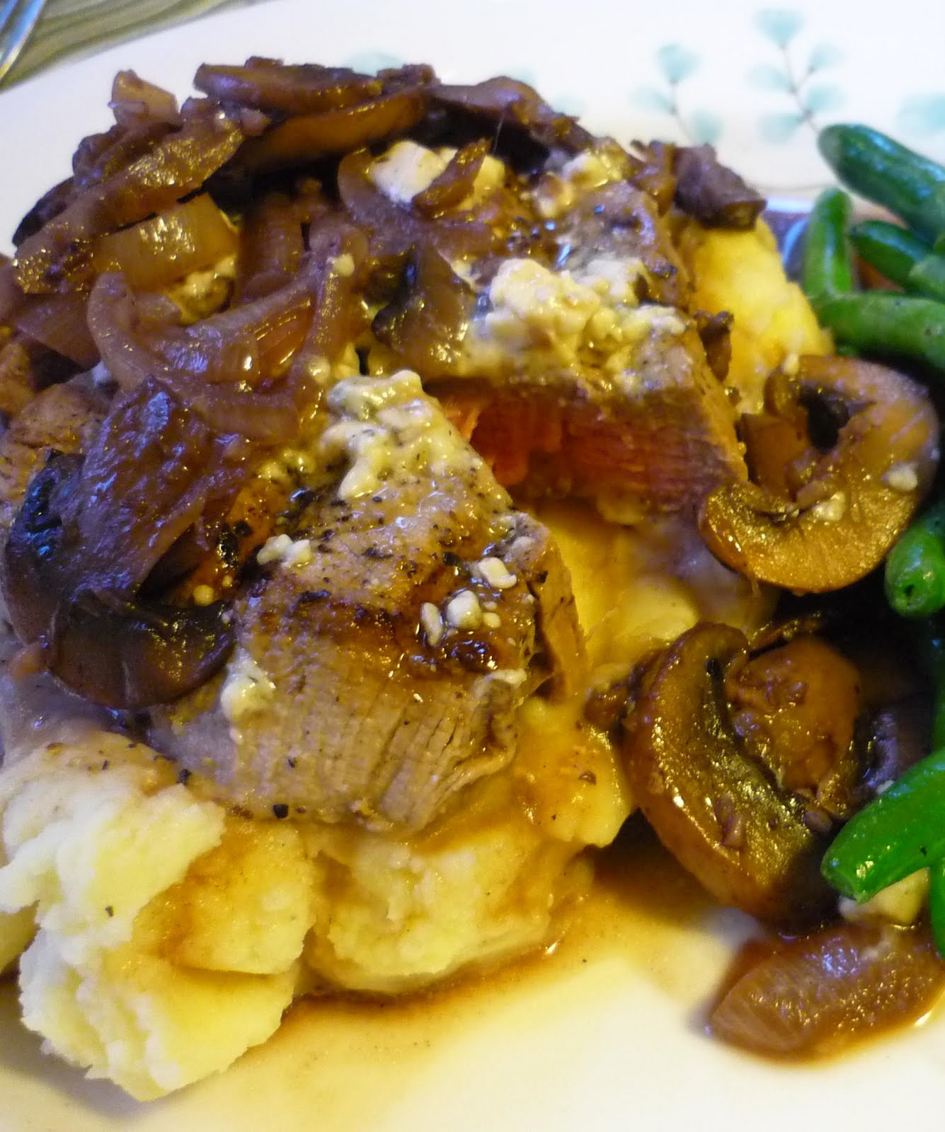 The Bitchen' Kitchen Filet Migon in a Port Wine Reduction Sauce