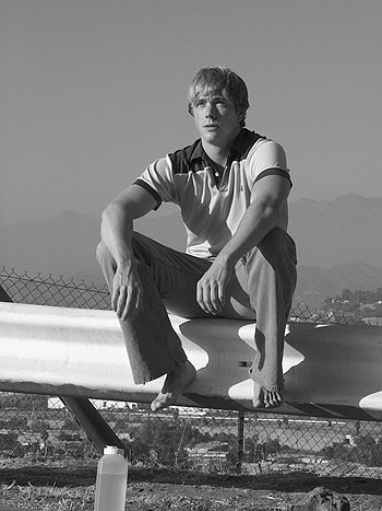 Male Beauty Exposed: Steve Sandvoss in B&W