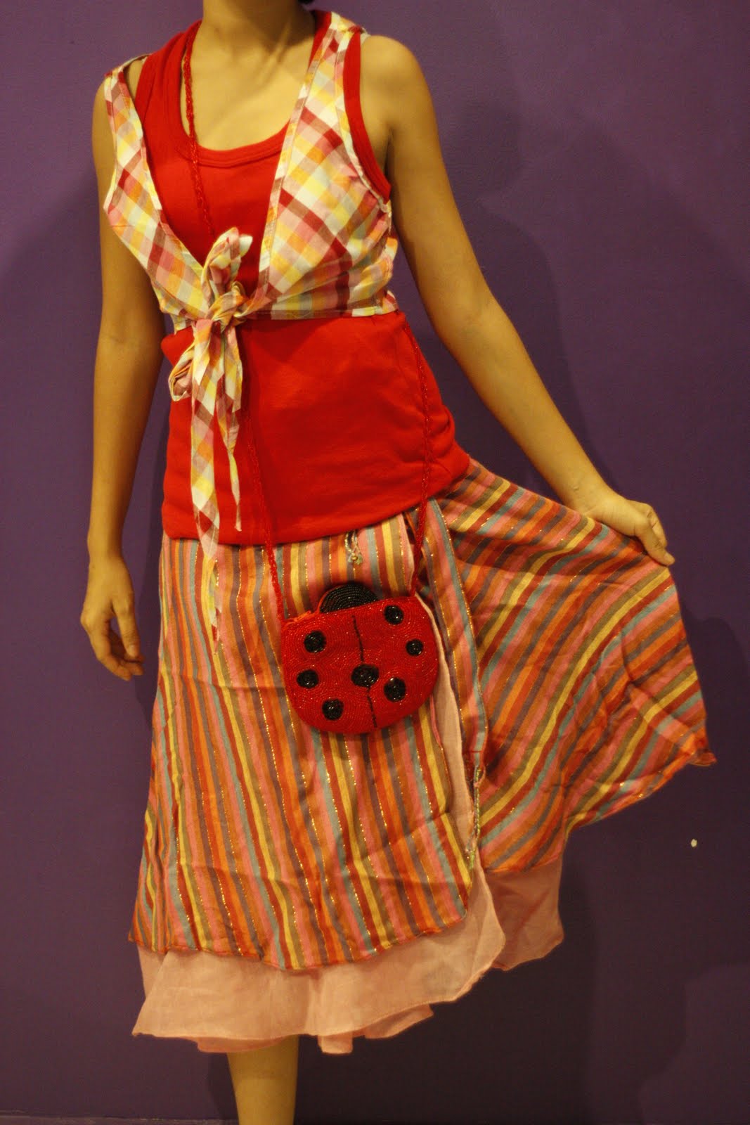 Front Tied Skirt main image 1