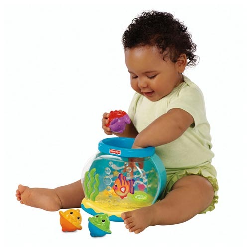 Baby&KidsMarket FISHER PRICE MUSICAL FISH BOWL WITH 3