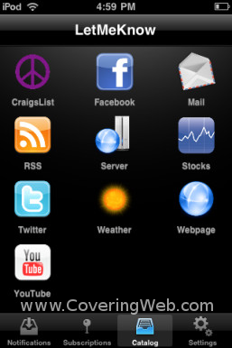 rss reader android push notifications