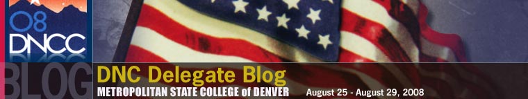 Metro State DNC delegate blog