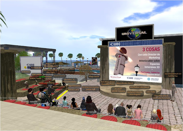 Paul Fleming presented new data on consumer behaviour in 3D Virtual Worlds