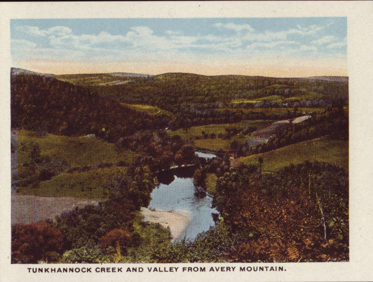 Postcards from My Attic Souvenir of Tunkhannock & Lake Carey, PA