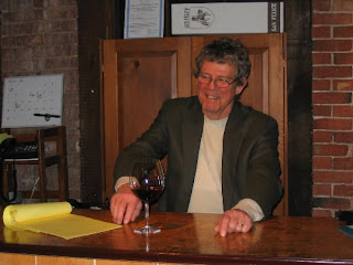 Eric talks about a Gamay from Switzerland. (c)2008 SmellsLikeGrape
