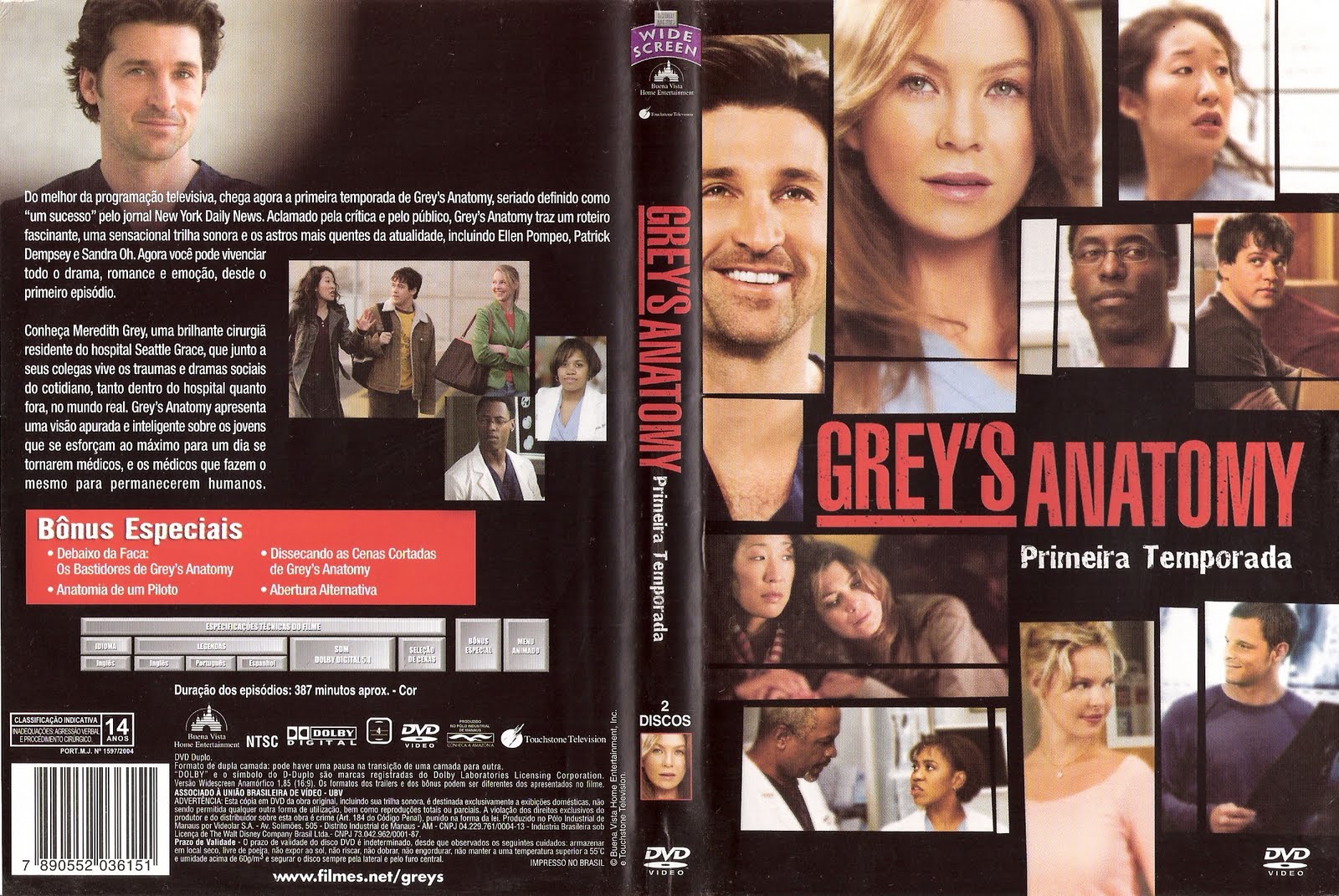 Garimpeiro Das Capas Capas De DVD Grátis Capas De Filmes Grátis Grey's Anatomy 1ª Temporada Garimpeiro Das Capas Capas De DVD Grátis Capas De Filmes Grátis Grey's Anatomy 1ª Temporada